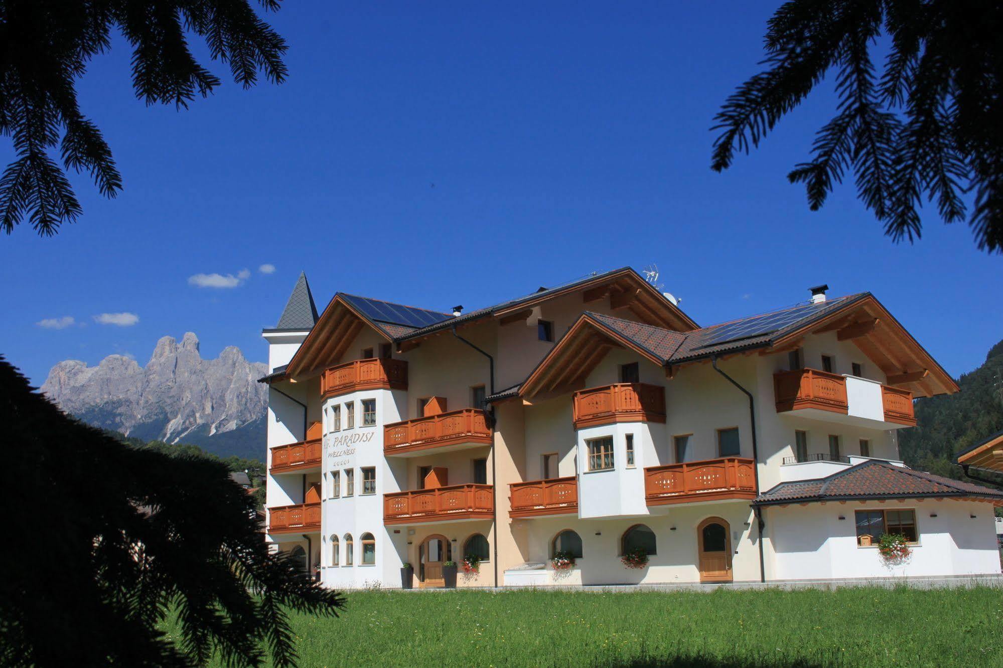 Hotel Garni Paradisi - Wellness & Spa ميزانو المظهر الخارجي الصورة